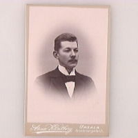 SLM M000039 - Komminister Ivar Blomberg år 1894