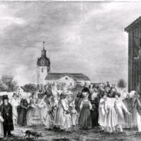 SLM M035455 - Västra Vingåkers kyrka 1825