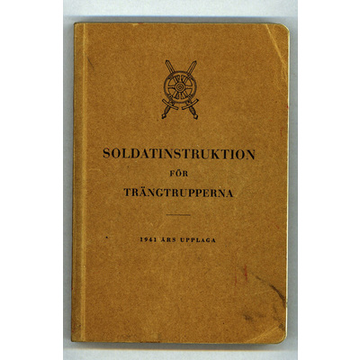 SLM 29989 - Handbok, soldatinstruktioner för terrängtrupper, från 1941
