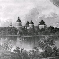 SLM M034987 - Målning, Gripsholms slott