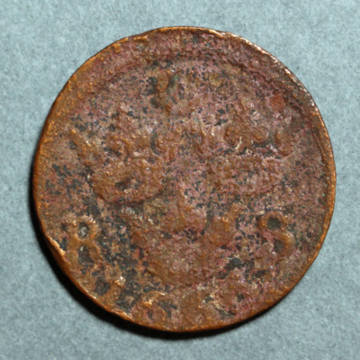 SLM 16182 - Mynt, 1/6 öre kopparmynt 1666, Karl XI