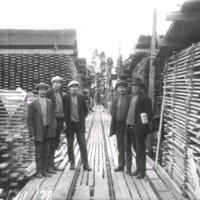 SLM X2121-78 - Träarbetare vid sågverk