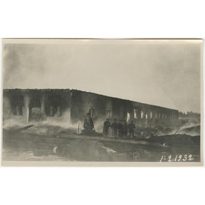 SLM P2022-0625 - Röjningsarbete efter brand, Fogelstad