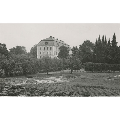 SLM M006030 - Köks- och fruktträdgården på Nynäs, 1930-tal
