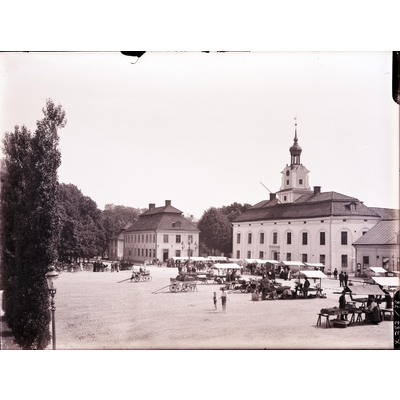 SLM X282-78 - Stora torget i Nyköping omkring 1900