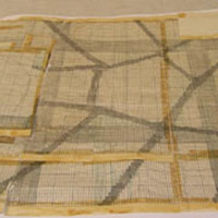 SLM 32497 2 - Mönster till ryamatta, design: textilkonstnärinnan Elin Corlin (1908-2005)