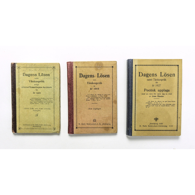 SLM 39720 1-3 - Tre böcker 