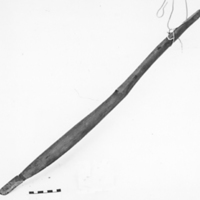 SLM 911 - Kniv med långt skaft, använd vid bokbinderiarbete