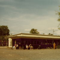 SLM SB13-190 - Katrineholms busstation, juli 1980