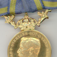 SLM 22605 1-3 - Medalj av guld, 