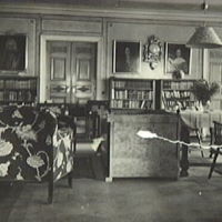 SLM M005076 - Biblioteket på Jakobsberg, 1940-1950-tal