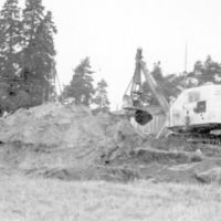 SLM M022437 - Nya ålderdomshemmet Björntorp i Oxelösund under uppbyggnad 1945