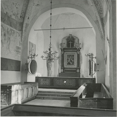 SLM M003979 - Bälinge kyrka år 1940
