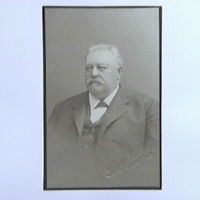 SLM M000590 - Foto, sjökaptenen och ångbåtsbefälhavaren (Johan) Axel Hartzell (1848-1916)