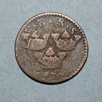 SLM 16283 - Mynt, 1 öre kopparmynt 1719(?), Ulrika Eleonora