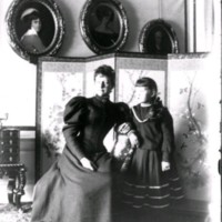SLM Ö293 - Cecilia af Klercker och Helene Åkerhielm, 1890-tal