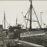 SLM R114-82-6 - Fiskebåtar i Nyköpings hamn, 1982