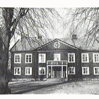SLM M003827 - Mangårdsbyggnaden vid Väderbrunn i Bergshammars socken, uppförd 1841
