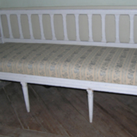 SLM 496 - Gustaviansk soffa från 1700-talets slut