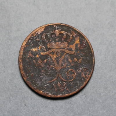 SLM 16883 - Mynt, 1 öre kopparmynt 1731, Fredrik I
