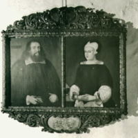 SLM M016978 - Kyrkoherde Thomas Jerlinius med hustru