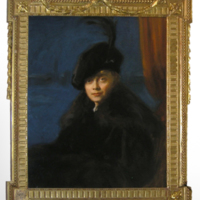 SLM 7028 - Porträtt, Hilda Österman f. Wessén 1920
