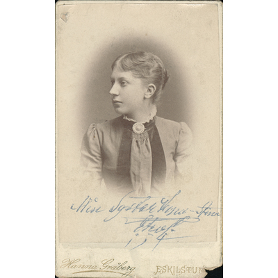 SLM P2017-0189 - Anna-Stina von Celsing, 1880-tal