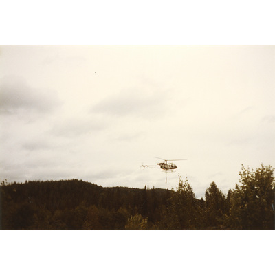SLM HE-B-6 - Helikopter utanför Sollefteå, 1983