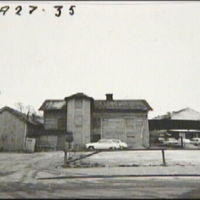SLM A27-35 - Rivningshus sett från gården