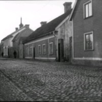 SLM M033716 - Hospitalsgatan i Nyköping sedd från norr, år 1915