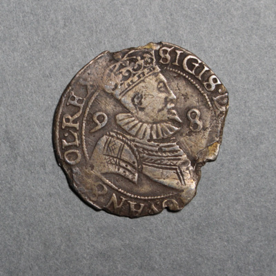 SLM 16809 - Mynt, 4 öre silvermynt 1598, Sigismund