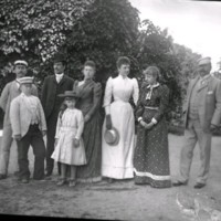 SLM Ö683 - Familjerna Åkerhielm, Lewenhaupt och Bonde på Ökna, 1890-tal