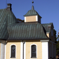 SLM D08-221 - Stora Malms kyrka.Exteriör, Eriksbergskoret.