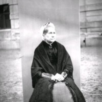 SLM Ö132 - Aurora Charlotta Åkerhielm född Skjöldebrand (1819-1907), 1890-tal