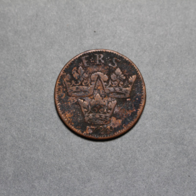 SLM 16901 - Mynt, 1 öre kopparmynt 1724, Fredrik I