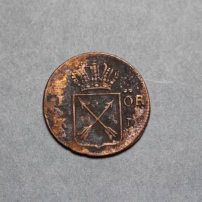 SLM 16914 - Mynt, 1 öre kopparmynt 1749, Fredrik I