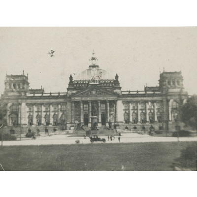 SLM P2022-1315 - Riksdagshuset i Berlin, 1922