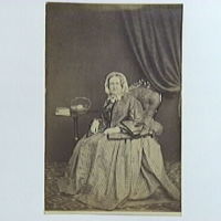 SLM M001090 - Fru Eva Nordenstolpe, 1860-tal