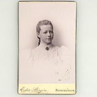 SLM M003450 - Ellen Böös, ca 1890-tal