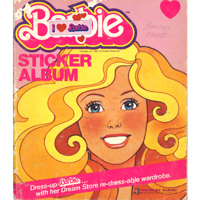 SLM 33366 - Album, Barbie samlarhäfte
