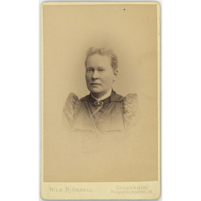 SLM P2019-0016 - Augusta Lundqvist (1836-1897)