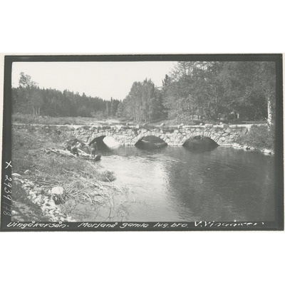 SLM X2939-78 - Morjanå gamla landsvägsbro i Västra Vingåker, 1930-tal