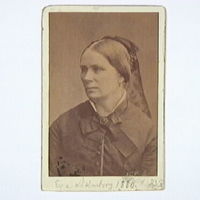 SLM M000926 - Eva Malmberg född Santesson (f.1825 i Karlshamn)