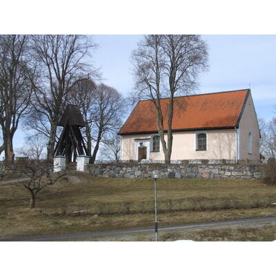 SLM D2012-0912 - Bergshammars kyrka och klockstapel