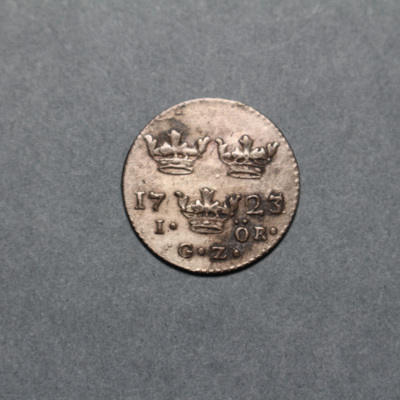 SLM 16332 - Mynt, 1 öre silvermynt 1723, Fredrik I