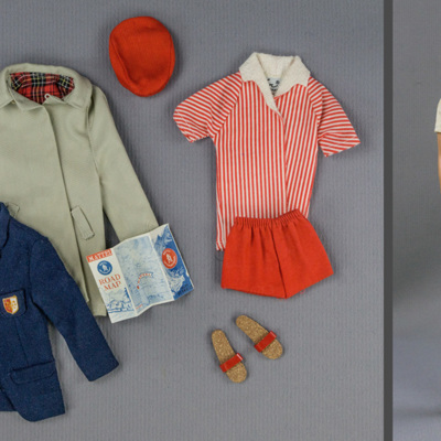 SLM 37387 1-16 - Barbies fästman Ken med sin garderob, 1960-tal