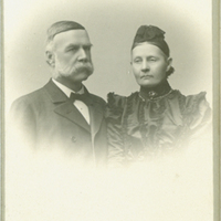 SLM P11-5955 - Foto kapten Wilhelm Indebetou (1836-1905) och Marie-Louise född von Fieandt (f.1836)
