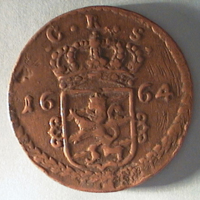 SLM 16140 - Mynt, 2 öre kopparmynt 1664, Karl XI