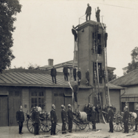 SLM RR423-02-6 - Brandstationen i Nyköping, 1920-tal