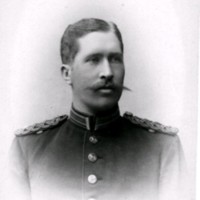 SLM M032446 - Porträtt av man i uniform